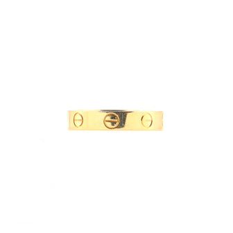 Cartier Love Wedding Band Ring 18K Yellow Gold