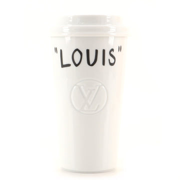 Louis Vuitton Louis Cup Monogram Canvas and Porcelain