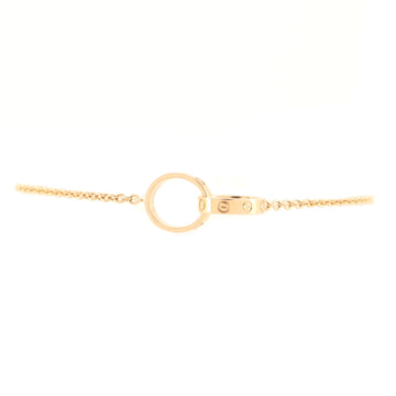 Cartier Love Interlocking Bracelet 18K Rose Gold