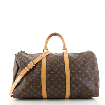 Louis Vuitton Keepall Bandouliere Bag Monogram Canvas 50