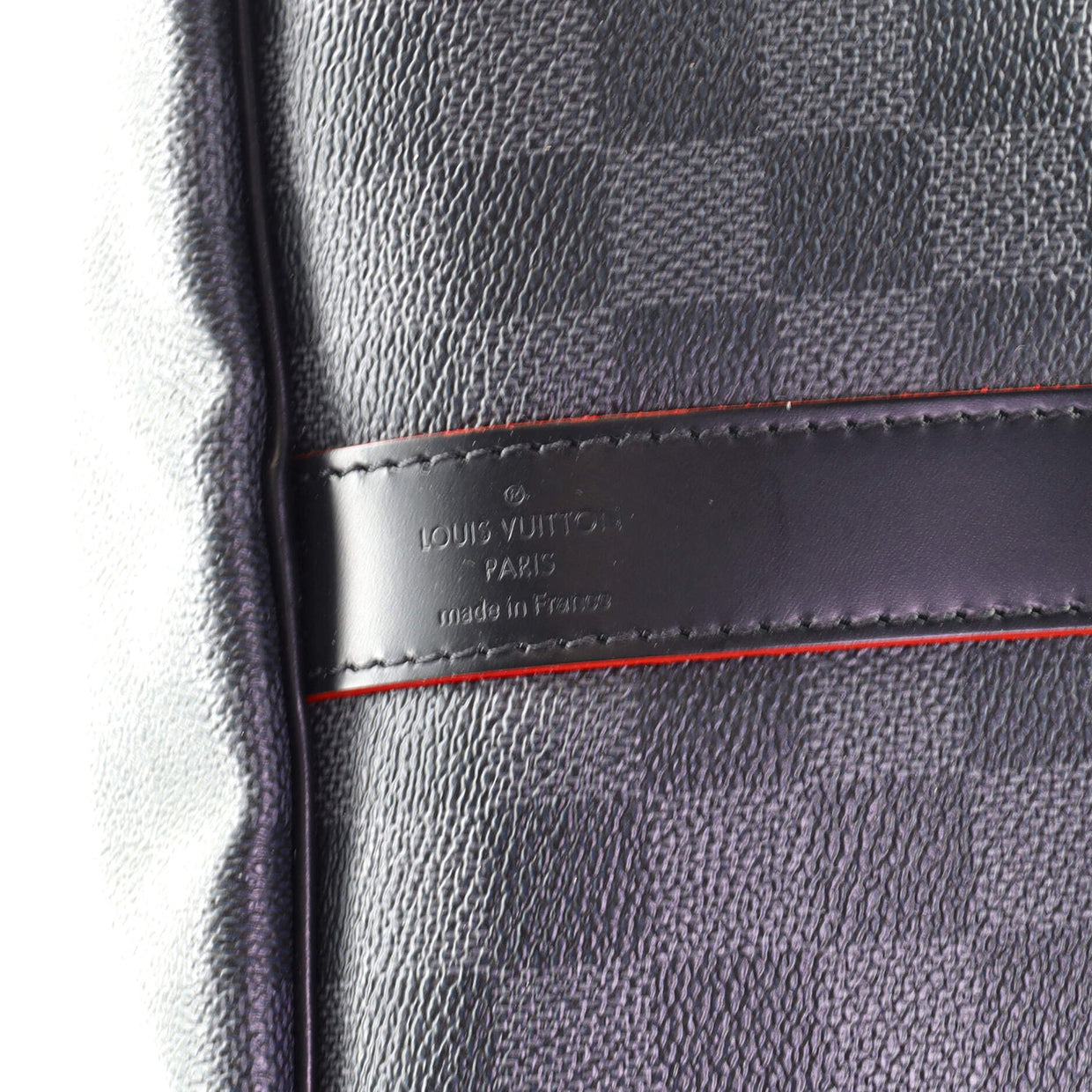 Louis Vuitton Keepall Bandouliere Bag Alps Patches Damier Graphite 45 ...