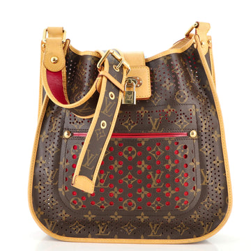 Louis Vuitton Musette Handbag Perforated Monogram Canvas