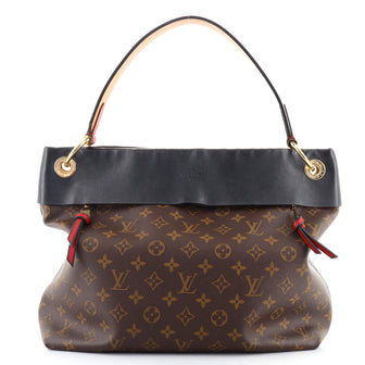 Louis Vuitton Tuileries Hobo Monogram Canvas with Leather