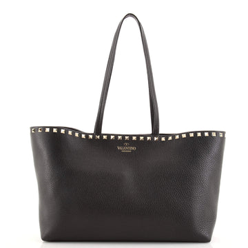 Valentino Rockstud Shopping Tote Leather Medium