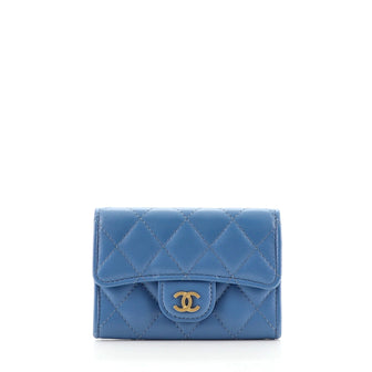 Chanel Classic Flap Card Case Quilted Lambskin