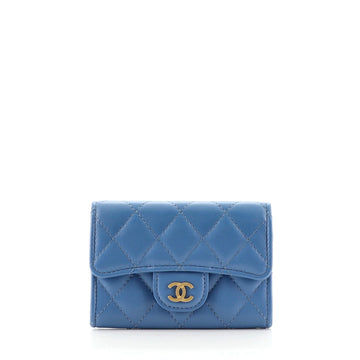 Chanel Classic Flap Card Case Quilted Lambskin