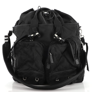 Prada Impunto Convertible Tote Tessuto Large