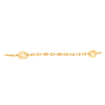 Gucci Interlocking G Bracelet 18K Yellow Gold