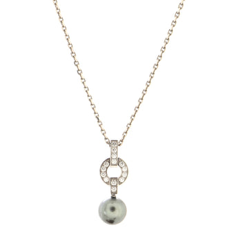 Cartier Himalia Necklace 18K White Gold with Diamonds and Pearls