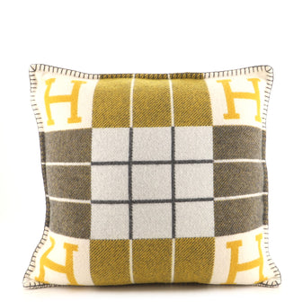 Hermes Avalon III Pillow Wool and Cashmere Small