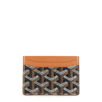 Goyard Saint Sulpice Card Holder Coated Canvas