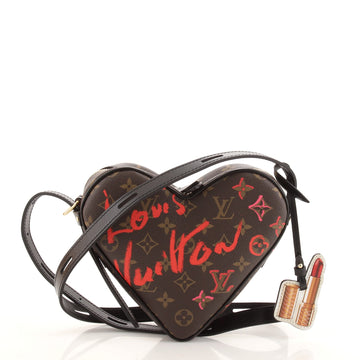 Louis Vuitton Coeur Handbag Limited Edition Fall in Love Monogram Canvas