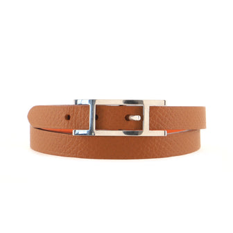 Hermes Behapi Double Tour Bracelet Leather