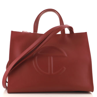 Telfar Shopping Tote Faux Leather Medium