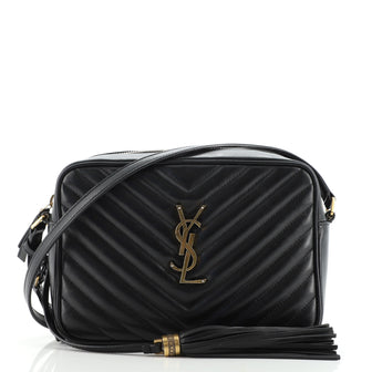 Saint Laurent Lou Camera Bag Matelasse Chevron Leather Small