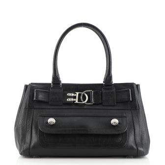Christian Dior Flight Tote Leather Medium