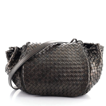 Bottega Veneta Flap Messenger Bag Intrecciato Nappa Medium