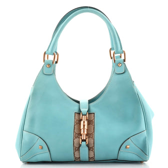 Gucci Joy Bardot Hobo Leather Medium