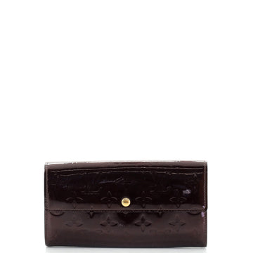 Louis Vuitton Sarah Wallet Monogram Vernis