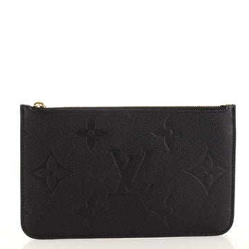 Louis Vuitton Neverfull Pochette Monogram Empreinte Giant Large