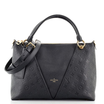 Louis Vuitton V Tote Monogram Empreinte Leather MM