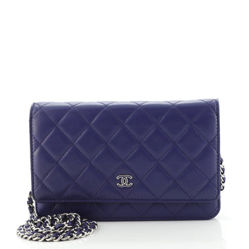 Chanel Wallet on Chain Quilted Lambskin
