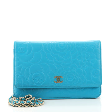 Chanel Wallet on Chain Camellia Lambskin