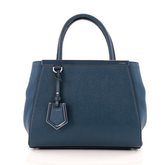 Fendi 2Jours Handbag Leather Petite