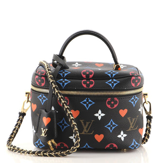 Louis Vuitton Vanity Handbag Limited Edition Game On Multicolor Monogram PM