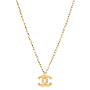 Chanel CC Pendant Necklace Metal