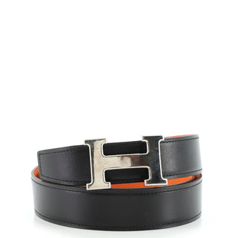 Hermes Constance Reversible Belt Leather Medium