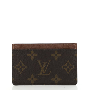 Louis Vuitton Card Holder Monogram Canvas