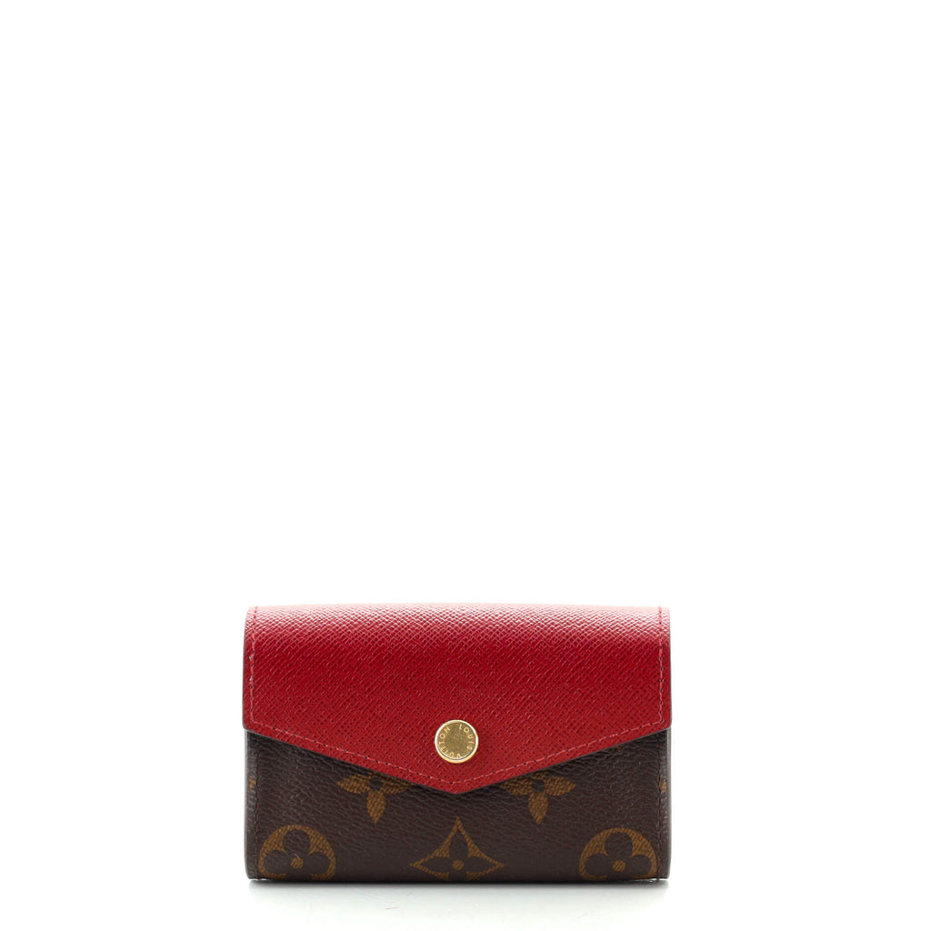 Louis Vuitton Sarah Multicartes Wallet Monogram Canvas Brown 1311831