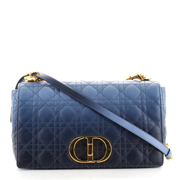 Christian Dior Caro Bag Cannage Quilt Gradient Lambskin Large