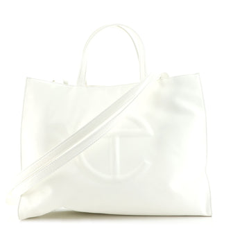 Telfar Shopping Tote Bag Faux Leather Medium