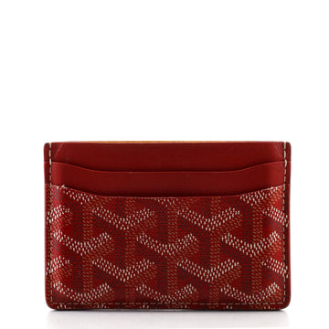 Goyard Saint Sulpice Card Holder Coated Canvas