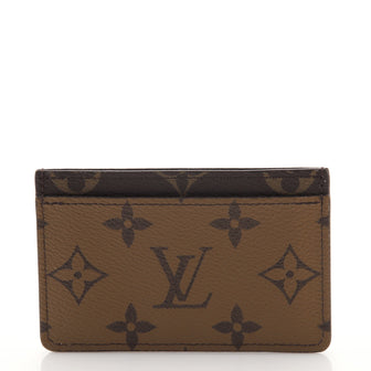 Louis Vuitton Card Holder Reverse Monogram Canvas