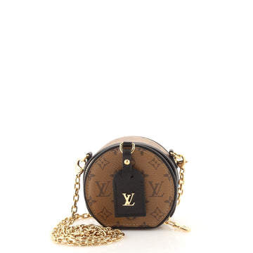 Louis Vuitton Mini Boite Chapeau Bag Reverse Monogram Canvas