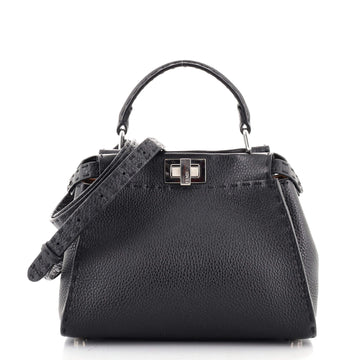 Fendi Selleria Peekaboo Bag Leather Mini