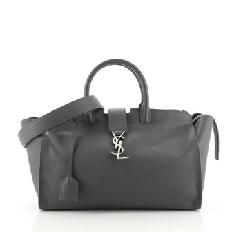 Saint Laurent Monogram Cabas Downtown Leather Small