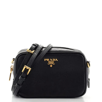 Prada Camera Shoulder Bag Saffiano Leather Mini