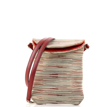 Hermes Pillow Crossbody Bag Vibrato and Leather
