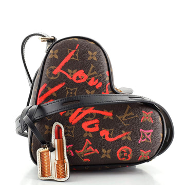 Louis Vuitton Coeur Handbag Limited Edition Fall in Love Monogram Canvas