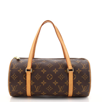 Louis Vuitton Papillon Handbag Monogram Canvas 26