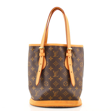 Louis Vuitton Petit Bucket Bag Monogram Canvas