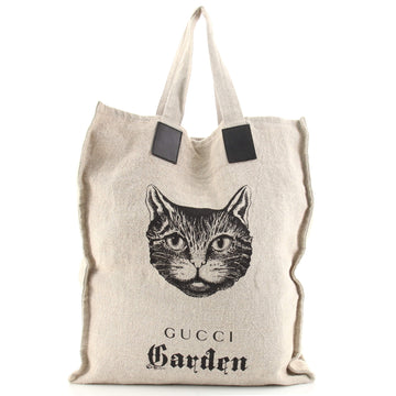 Gucci Garden Tote Printed Linen