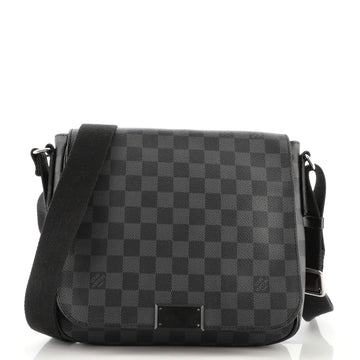 Louis Vuitton District Messenger Bag Damier Graphite PM