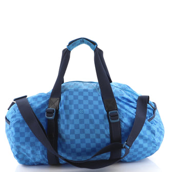 Louis Vuitton The Adventure Practical Damier Nylon Duffel Bag on SALE