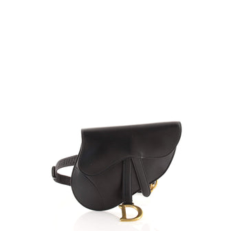 Christian Dior Saddle Belt Bag Leather