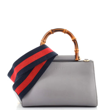 Gucci Nymphaea Top Handle Bag Leather Mini